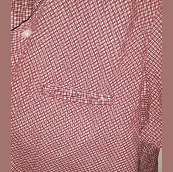 Duo maternity plaid large shirt button down - Picture 5 of 6